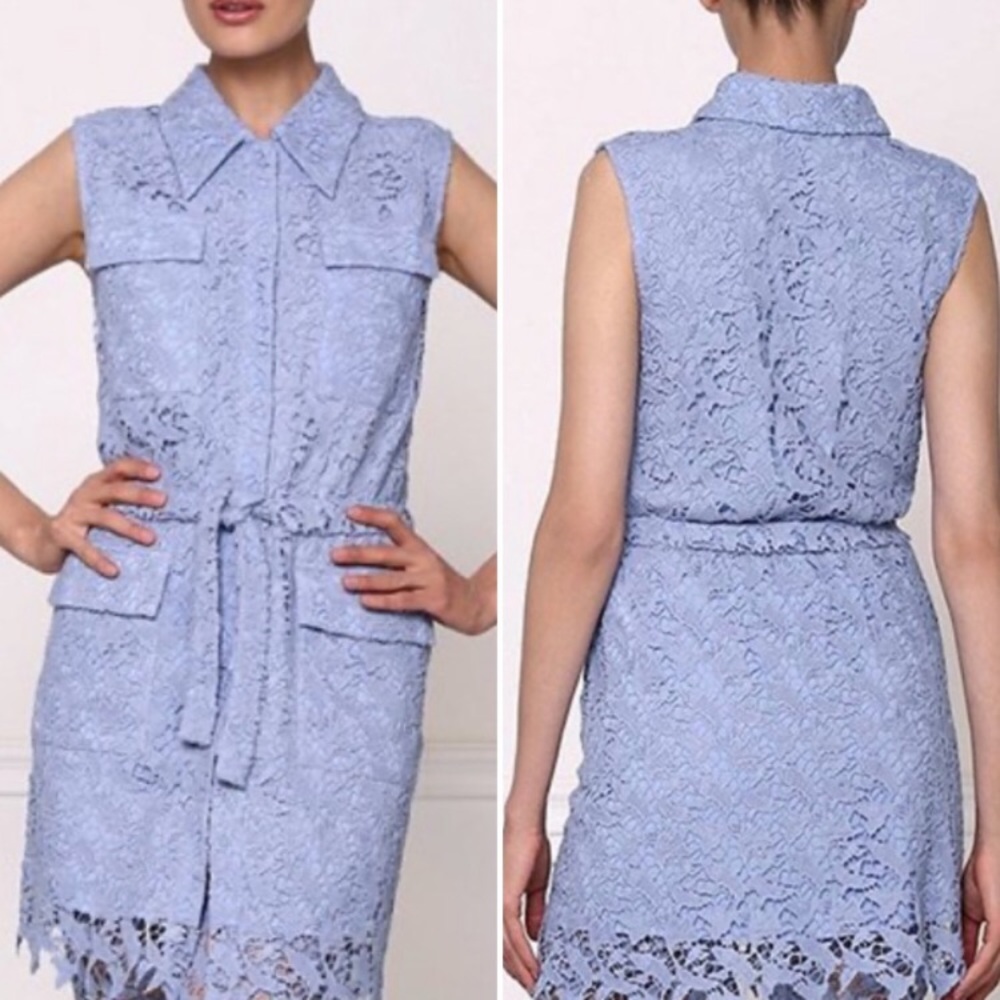Isabel Garcia Lace button up dress